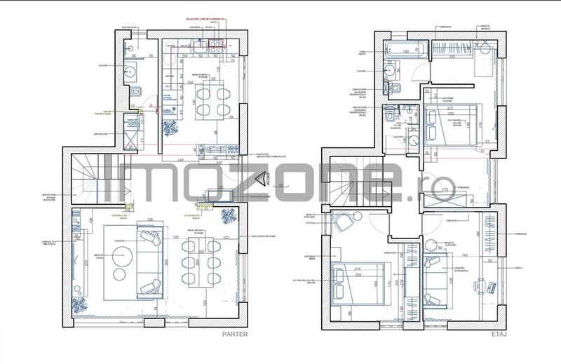 Otopeni - zone Ferme, vila P+1, 4 camere,  3 dormitoare, 3 bai,  COMISION 0%